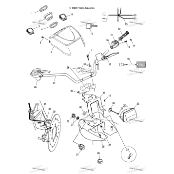 HANDLEBAR & HEADLIGHT POD