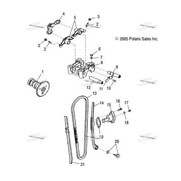 ENGINE, VALVE CAM