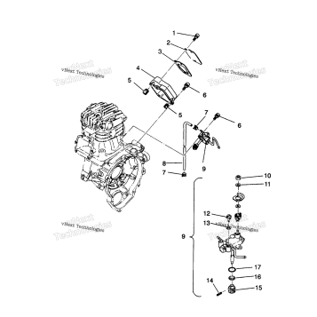 OIL PUMP 2X4 350L