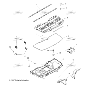 BODY, FRONT STORAGE BOX