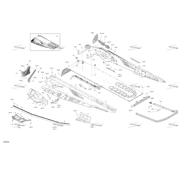 FRAME - SYSTEM - REAR SECTION