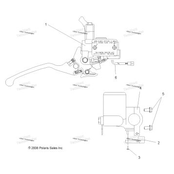 BRAKES, FRONT BRAKE & MASTER CYLINDER