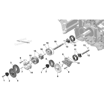 ROTAX - OIL PUMP