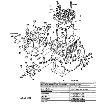 CYLINDER - CRANKCASE