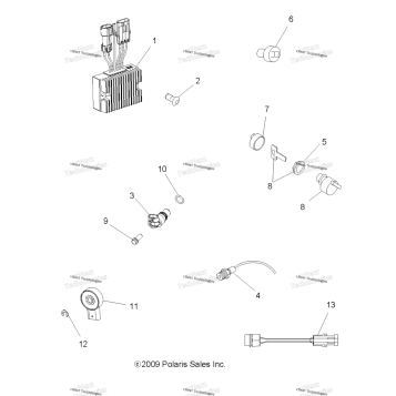 ELECTRICAL, SWITCHES, SENSORS & ECM