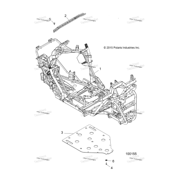 CHASSIS, MAIN FRAME AND SKID PLATE