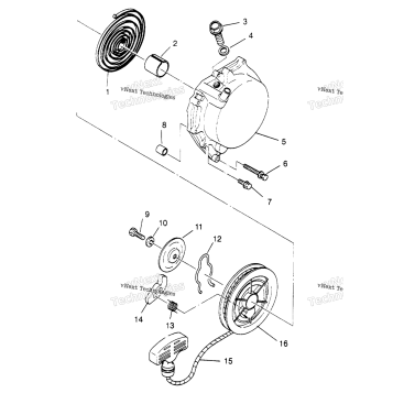 RECOIL STARTER 4X4 300