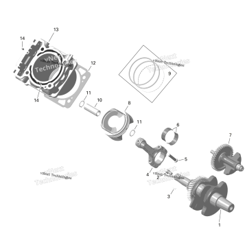 ROTAX - CYLINDER