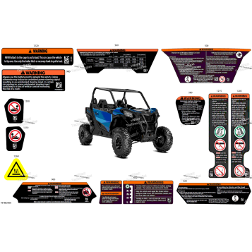 BODY - WARNING DECALS