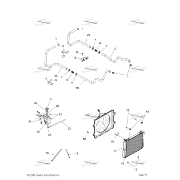 ENGINE, COOLING SYSTEM