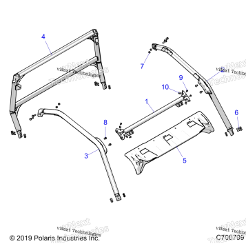 CHASSIS, CAB FRAME