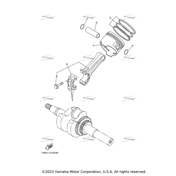 CRANKSHAFT PISTON