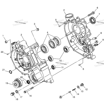 CRANKCASE XPLORER 500