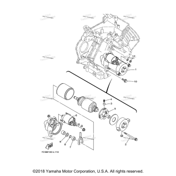 STARTING MOTOR
