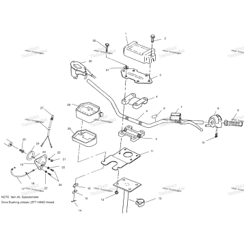 STEERING HANDLEBAR W958144