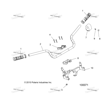 STEERING, HANDLEBAR & CONTROLS