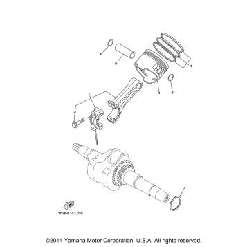 CRANKSHAFT PISTON 2