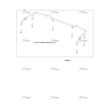 BODY, FRONT RACK EXTENDER A16SXD95A9