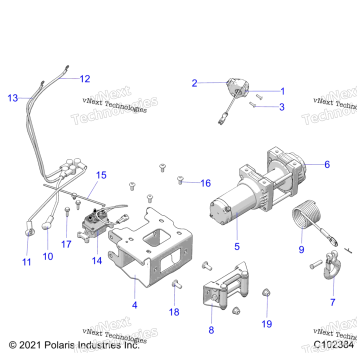 CHASSIS, WINCH