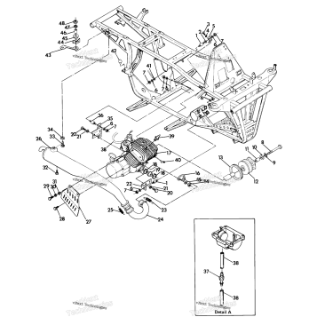 ENGINE & MUFFLER MOUNTING