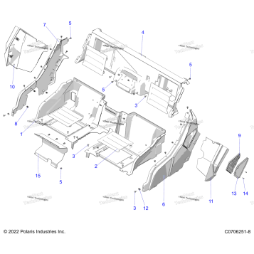 BODY, REAR CLOSEOFF AND FENDERS