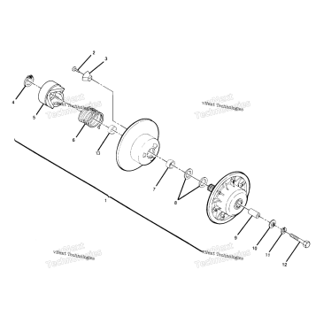 DRIVEN CLUTCH ASSEMBLY