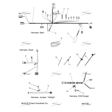 ELECTRICAL, WIRING HARNESSES
