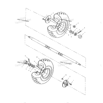 REAR WHEEL A02BA50AA/AB