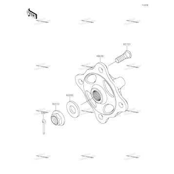 FRONT HUBS/BRAKES