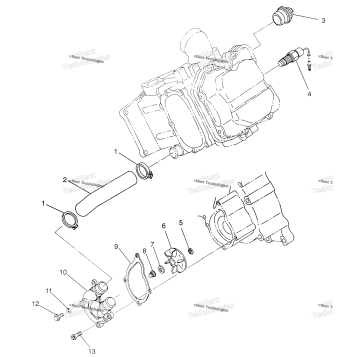 WATER PUMP MAGNUM 4X4 & SWEDISH MAGNUM 4X4 S968144