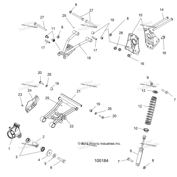SUSPENSION, REAR