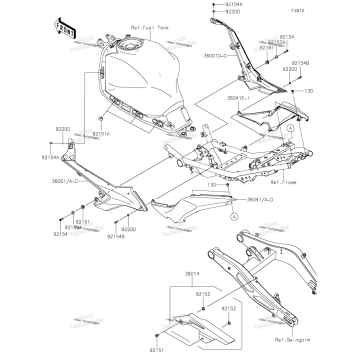 SIDE COVERS/CHAIN COVER