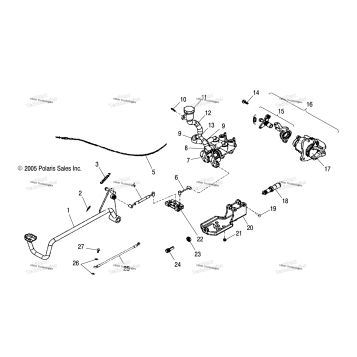 BRAKE, REAR /EB