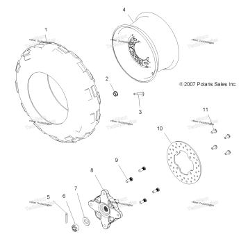 WHEELS, FRONT