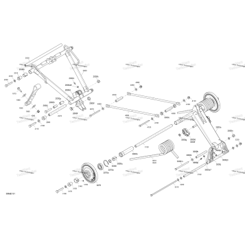 SUSPENSION - REAR - UPPER SECTION