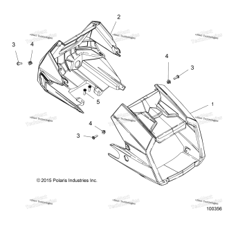 BODY, HEADLIGHT POD