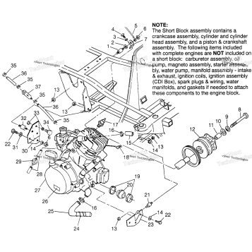 ENGINE MOUNTING W968540 (4935863586A009)
