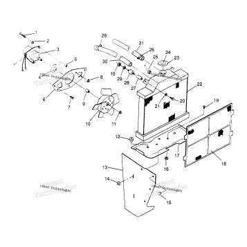 COOLING SYSTEM 2X4 400L