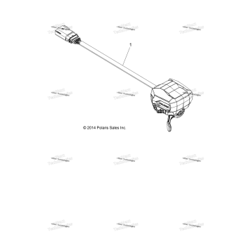 STEERING, CONTROLS, THROTTLE ASM