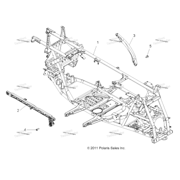 CHASSIS, MAIN FRAME