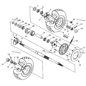 REAR WHEEL DRIVE 2X4 300