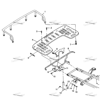 REAR RACK MOUNTING B