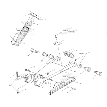SWING ARM/SHOCK MOUNTING /AB