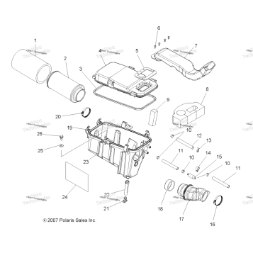 ENGINE, AIR INTAKE SYSTEM