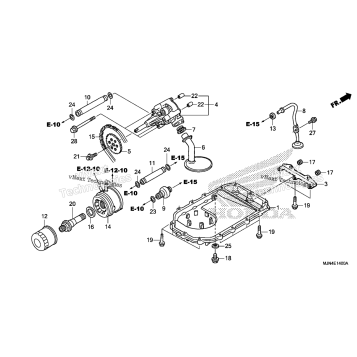 OIL PAN + OIL PUMP