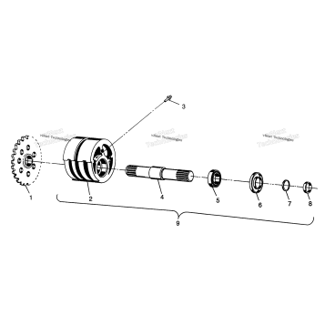FRONT TIGHTENER MAGNUM 6X6 & MAGNUM 6X6 SWEDISH S968744