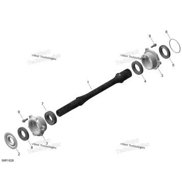 DRIVE SHAFT - TURBO