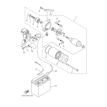 STARTING MOTOR