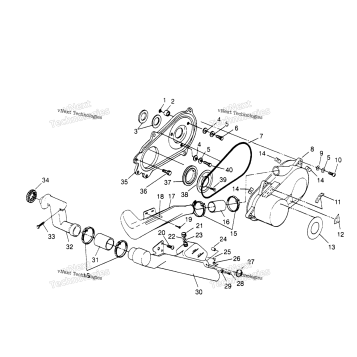CLUTCH COVER ASSEMBLY SPORTSMAN 4X4