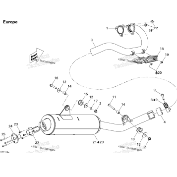 EXHAUST SYSTEM XMX EUROPE